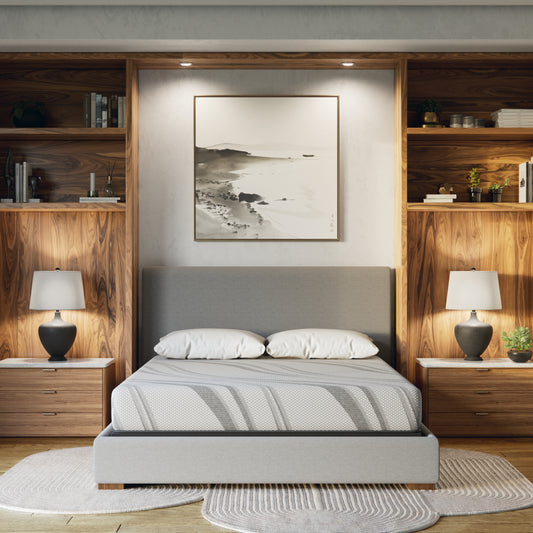 BAVOIR : NL 8" PRO GEL FOAM - FERME (Twin)