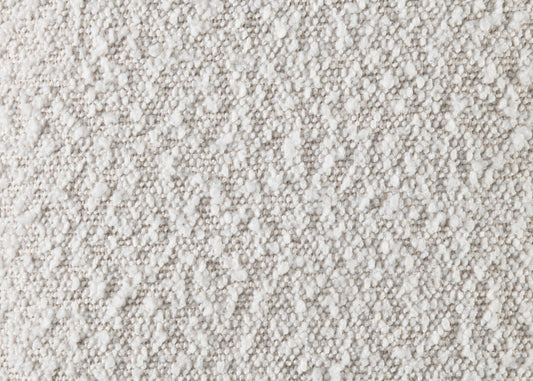 Lit Queen ACME Sandro, finition bouclée blanche et noyer BD02470Q