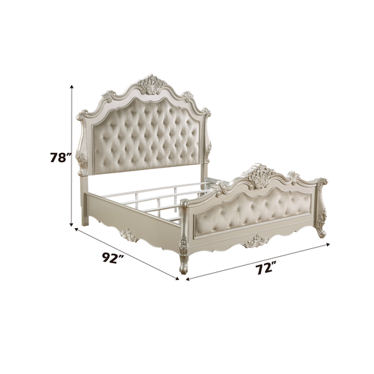 ACME Bently Queen Bed , Champagne Finsih BD02289Q