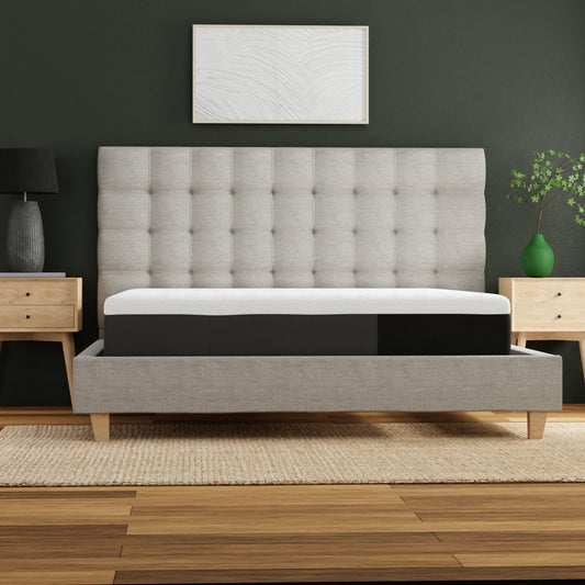 Matelas en mousse à mémoire de forme infusée de gel Essentials de 10 po, très grand lit