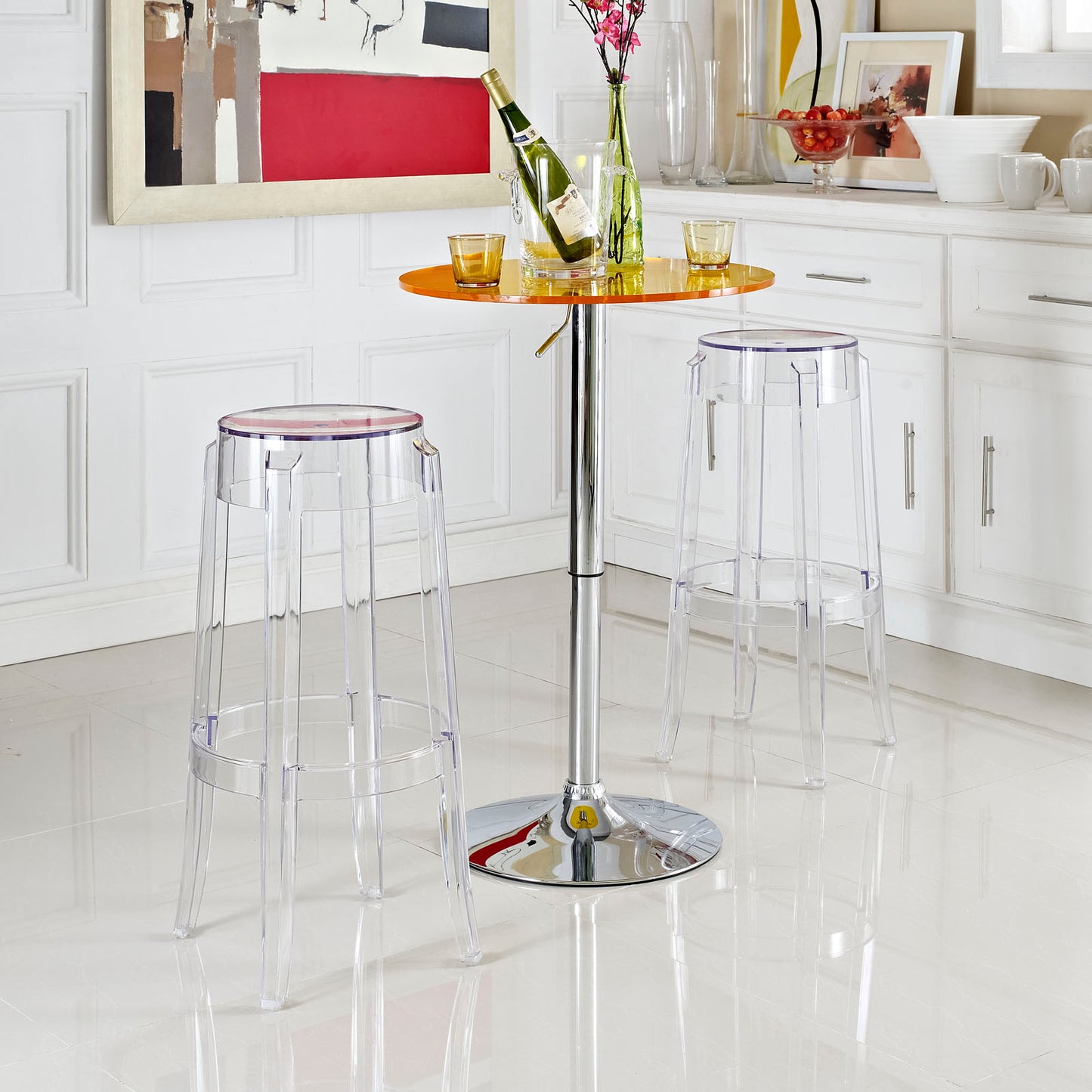 Lot de 2 tabourets de bar Casper