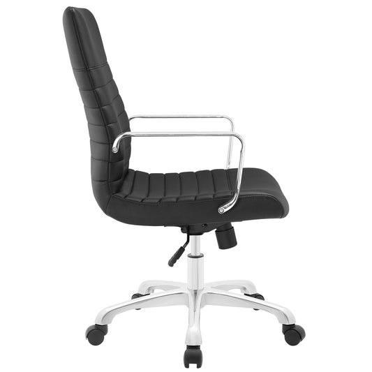 Silla de oficina Finesse con respaldo medio de Modway