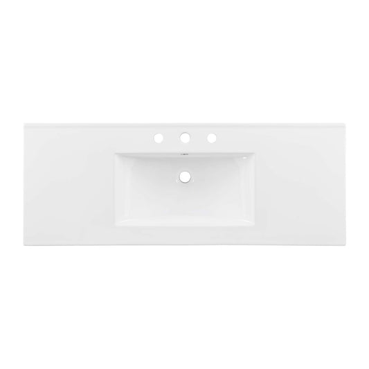Cayman 48" Single Basin Bathroom Sink