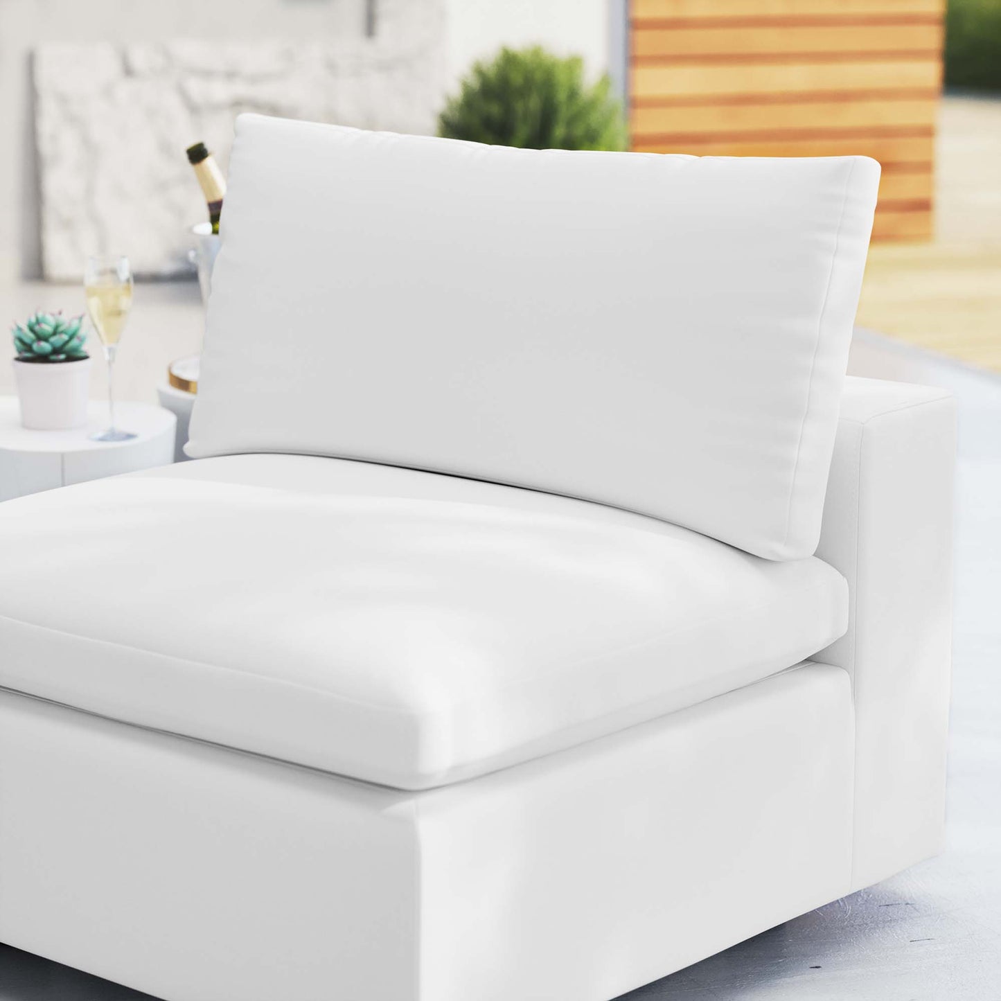 Chaise sans accoudoirs pour patio extérieur Commix Sunbrella®