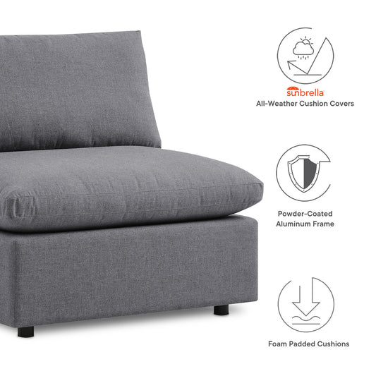 Commix 5-Piece Sunbrella® Outdoor Patio Sectional Sofa