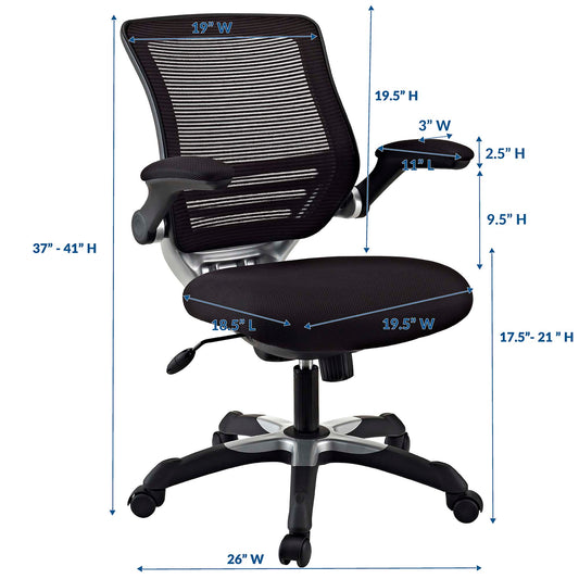 Silla de oficina Edge Mesh de Modway