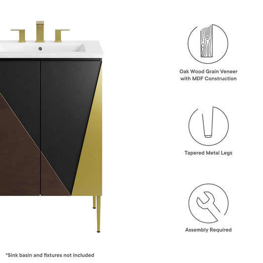 Meuble-lavabo Alchemist de 24 po (lavabo non inclus)