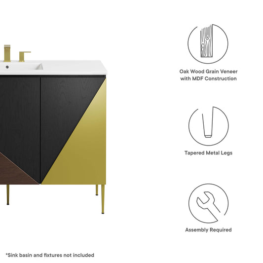 Meuble-lavabo Alchemist de 48 po (lavabo non inclus)