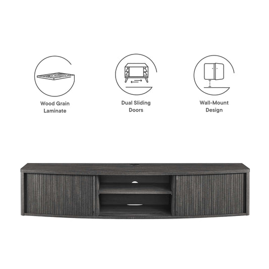 Resonance 60" Wall-Mount TV Stand
