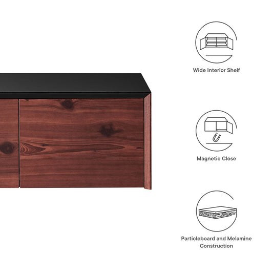 Kinetic Wall-Mount Office Storage Cabinet