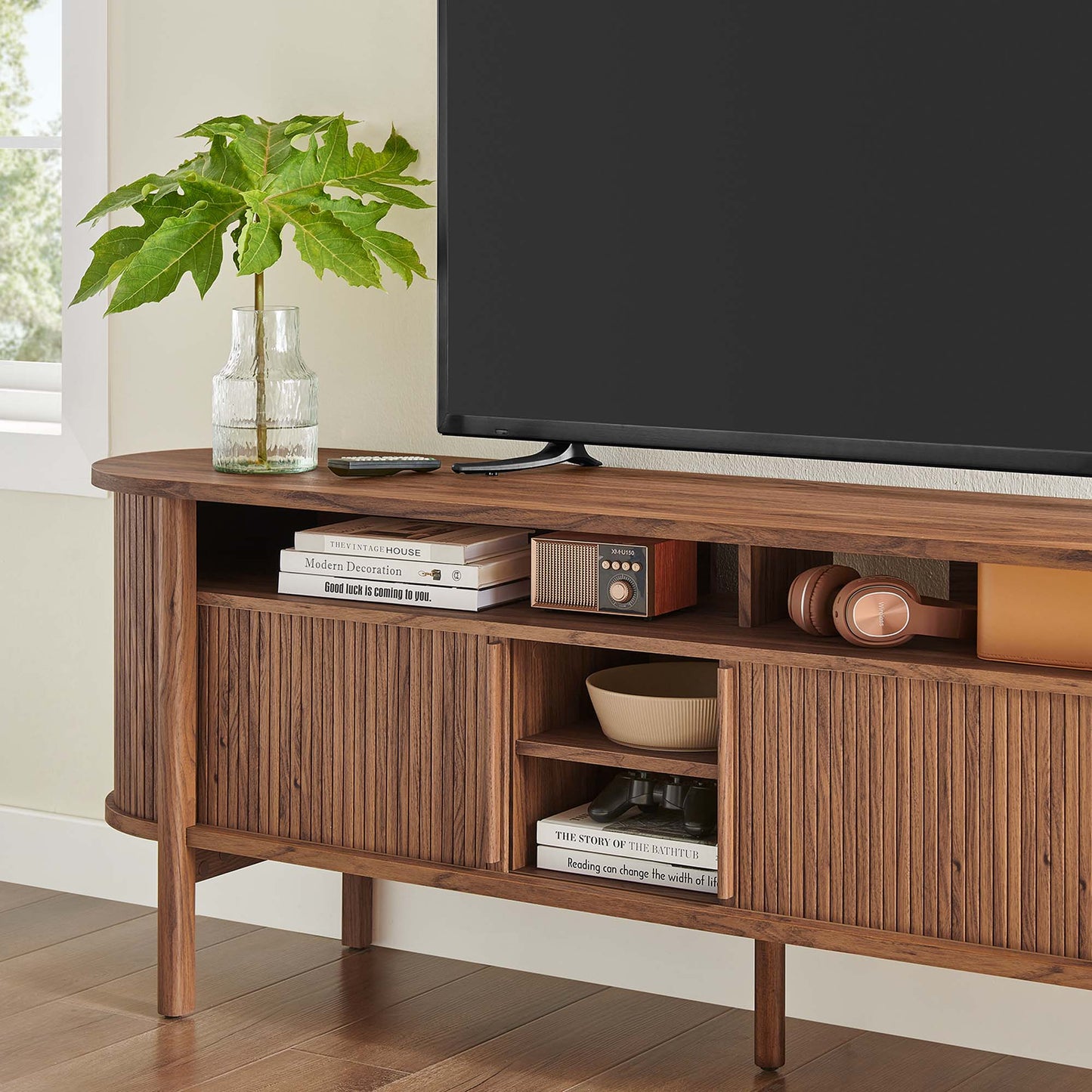 Meuble TV incurvé Cadence 71"