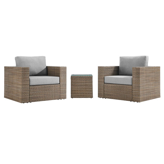 Convene 3-Piece Outdoor Patio Furniture Set