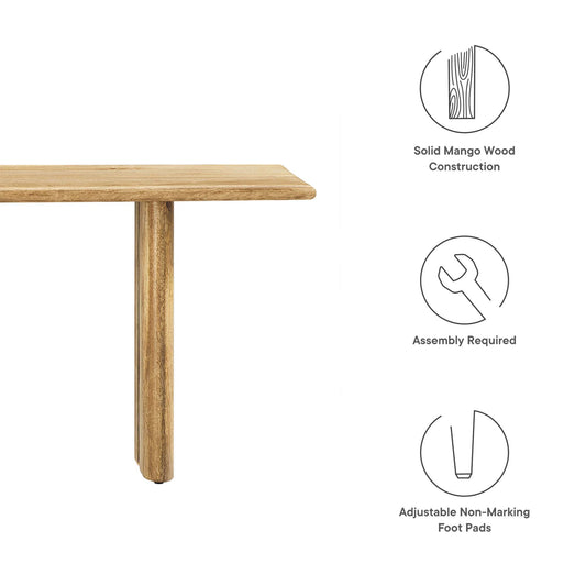 Amistad 58" Wood Bench