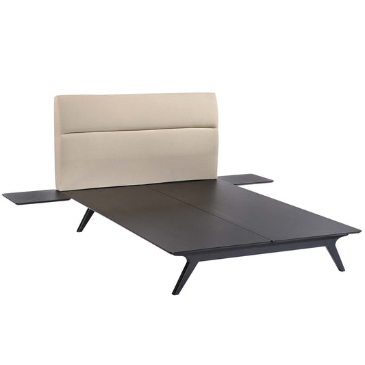 Juego de dormitorio Addison de 3 piezas con cama tamaño queen de Modway