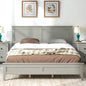 Modern Gray Solid Wood Queen Platform Bed(old sku:WF283525AAE)