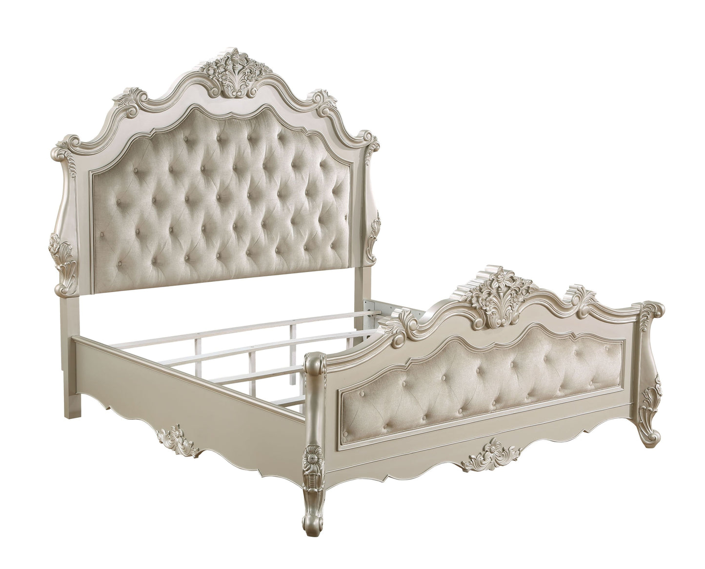 ACME Bently Eastern King Bed, Champagne Finsih BD02288EK