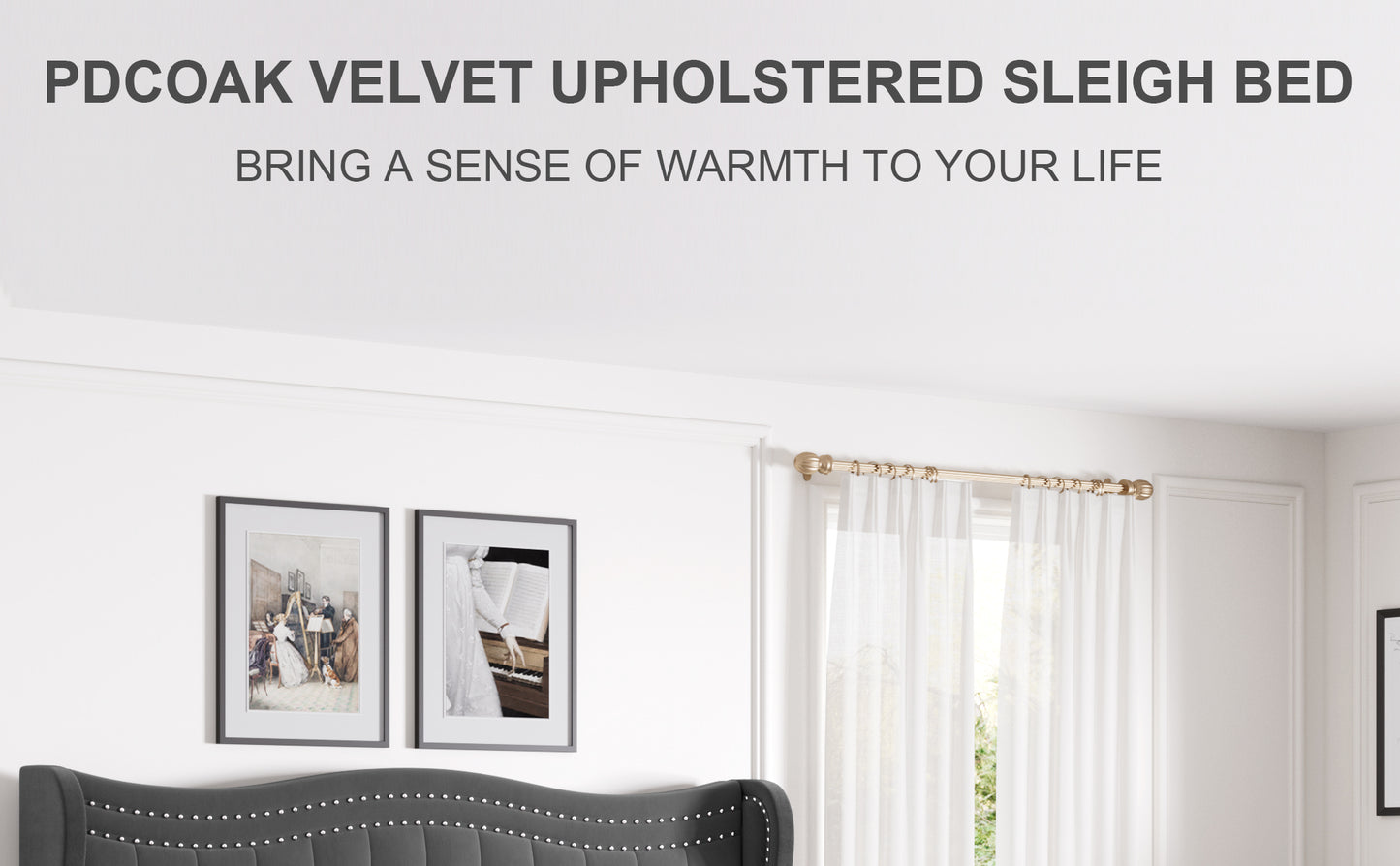 LIFT UP VELVET GRAY  QUEEN SIZE BED