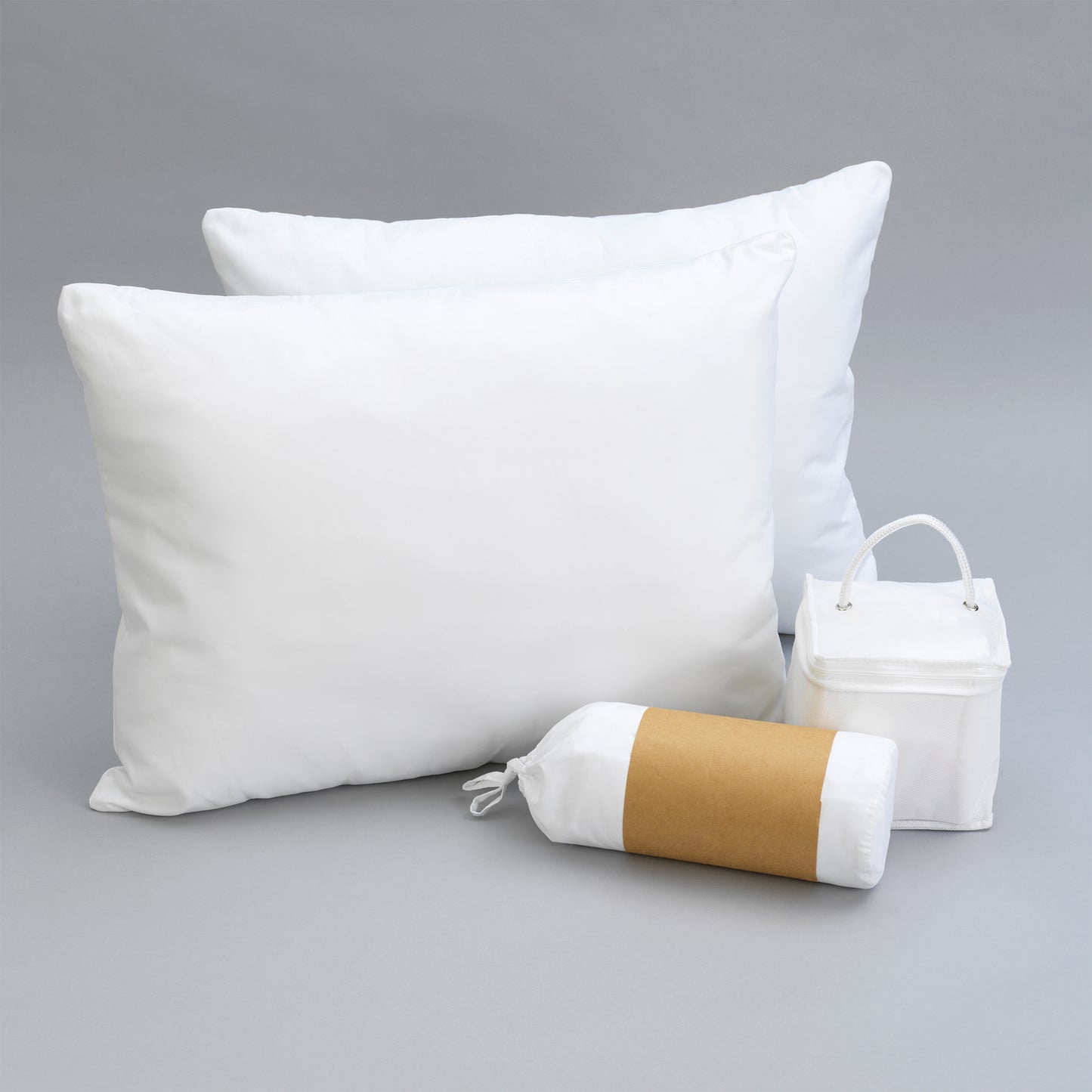 Essentials Bedding Bundle Twin Long: Pillow, Sheet Set, Mattress Protector