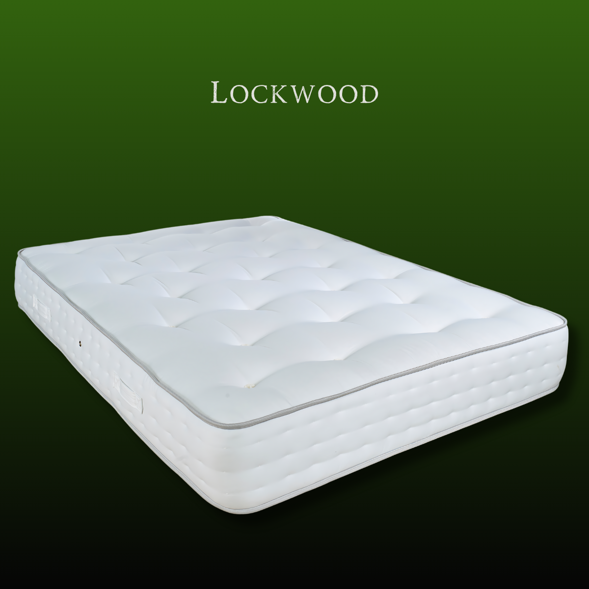 NO:3 MATTRESSES  🇬🇧  UK - EVESHAM ( Damask-Tufted ) / 3'0 / 90 x 190cm  SINGLE / SOFT 1000 POCKET