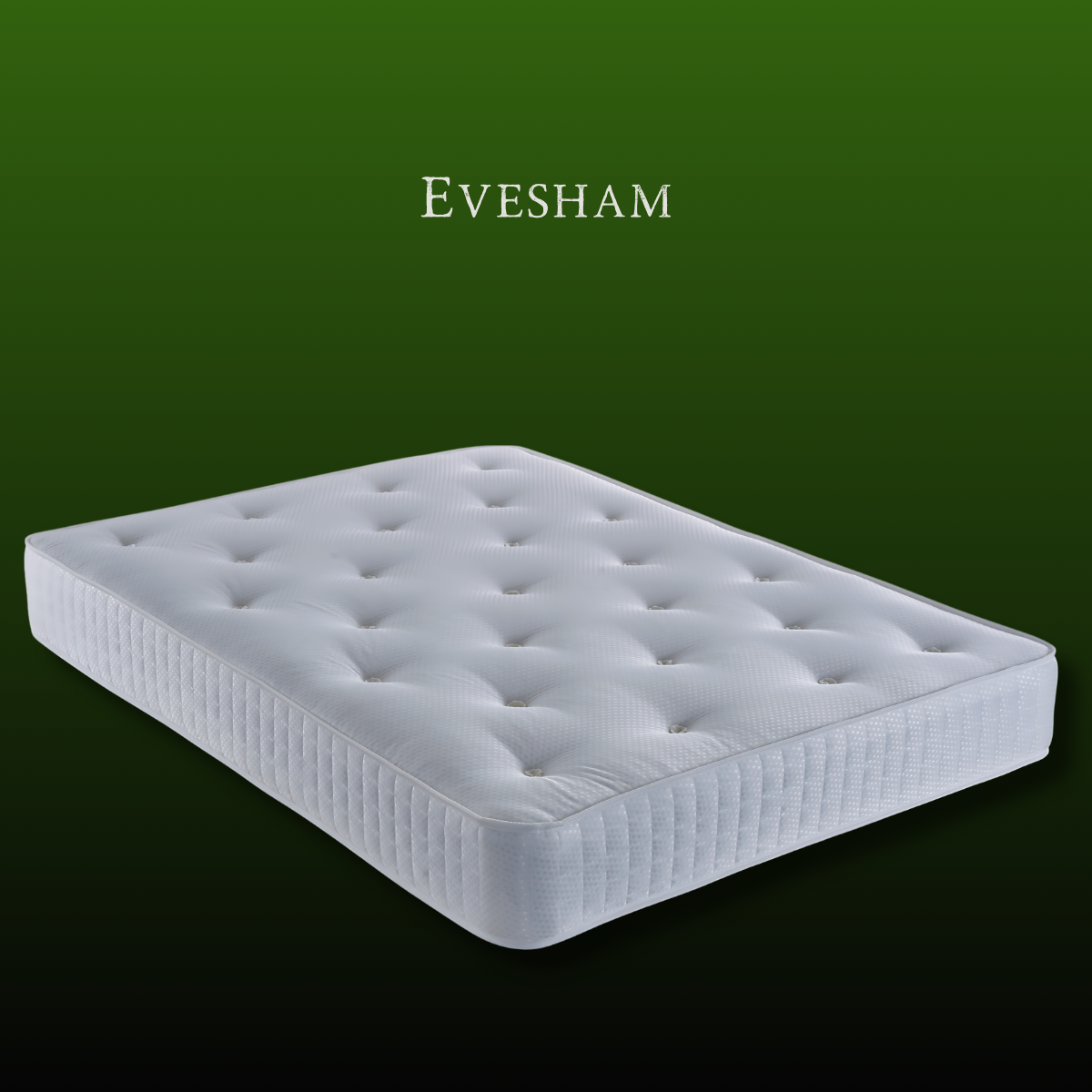 NO:3 MATTRESSES  🇬🇧  UK - EVESHAM ( Damask-Tufted ) / 3'0 / 90 x 190cm  SINGLE / SOFT 1000 POCKET