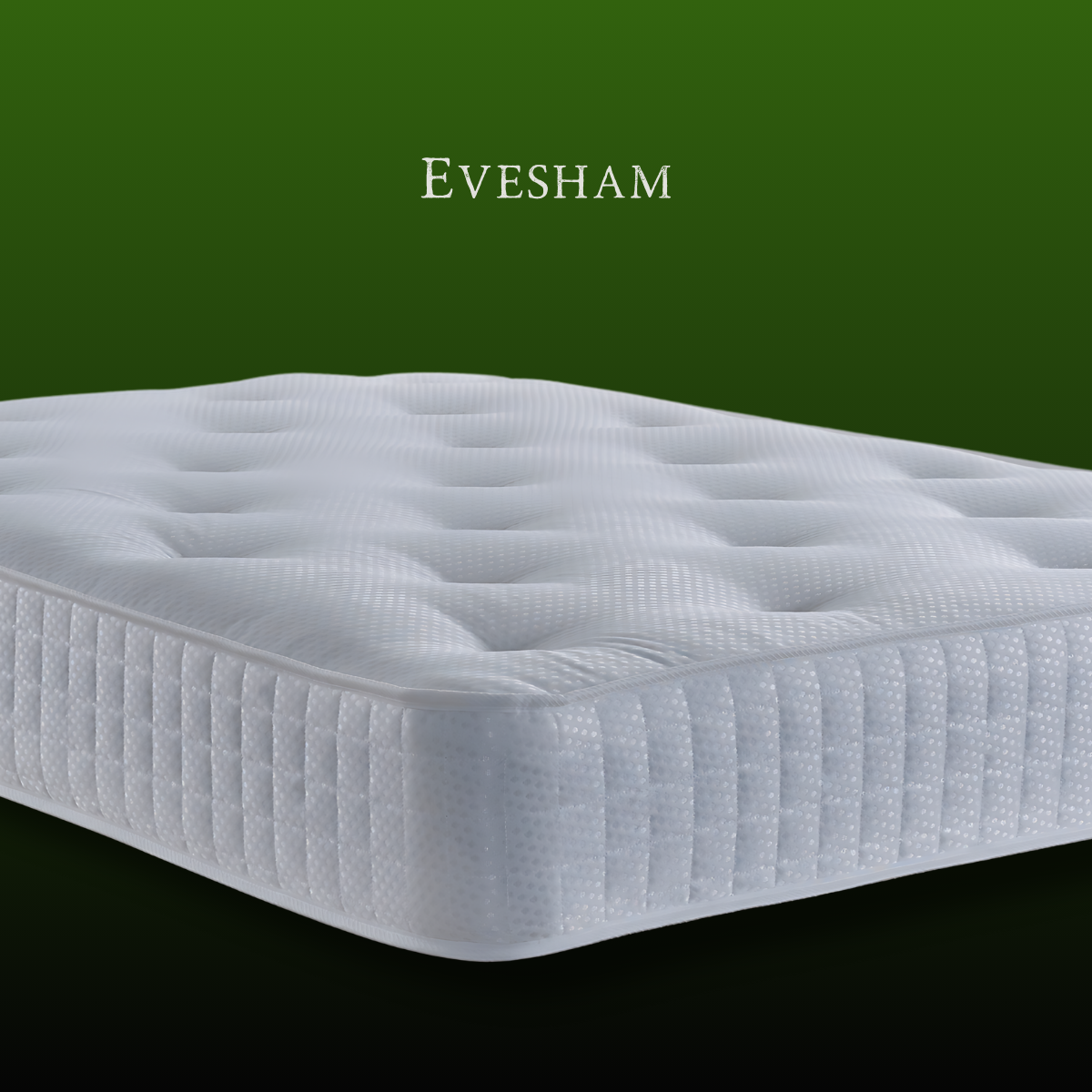 NO:3 MATTRESSES  🇬🇧  UK - EVESHAM ( Damask-Tufted ) / 3'0 / 90 x 190cm  SINGLE / SOFT 1000 POCKET