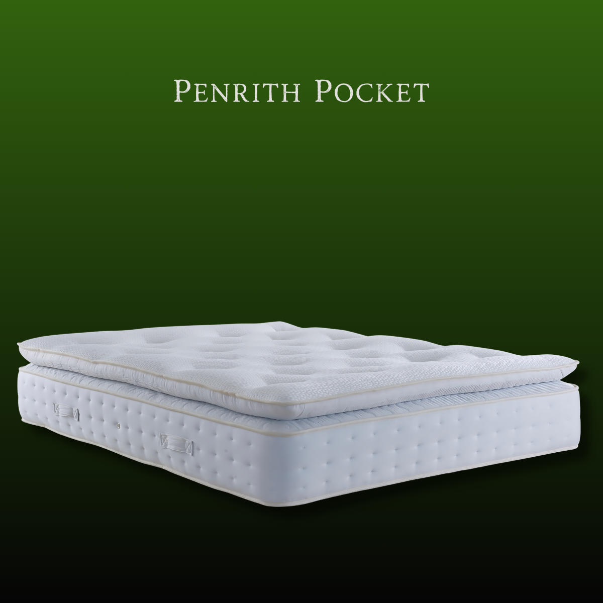 NO:3 MATTRESSES  🇬🇧  UK - EVESHAM ( Damask-Tufted ) / 3'0 / 90 x 190cm  SINGLE / SOFT 1000 POCKET