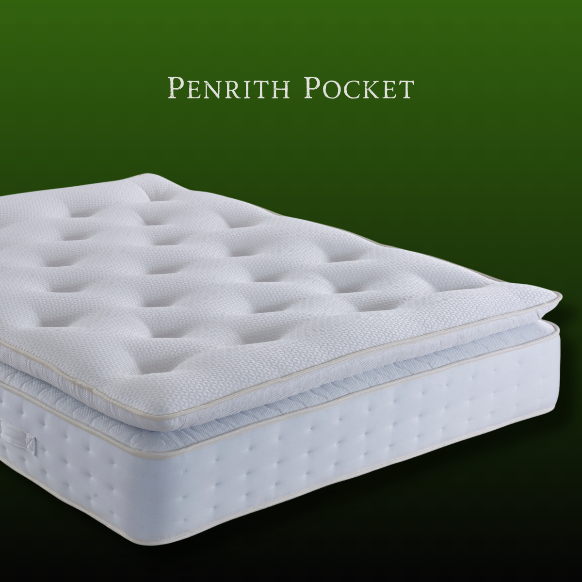 NO:3 MATTRESSES  🇬🇧  UK - EVESHAM ( Damask-Tufted ) / 3'0 / 90 x 190cm  SINGLE / SOFT 1000 POCKET