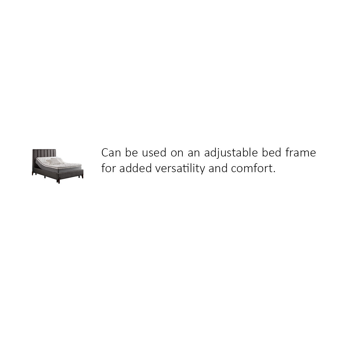 8-inch Queen Mattress Copper-Infused Memory Foam Hybrid Mattress, Gray, Mattress in a Box, Breathable fabric Cover, Plush Foam, Comfortable Mattress