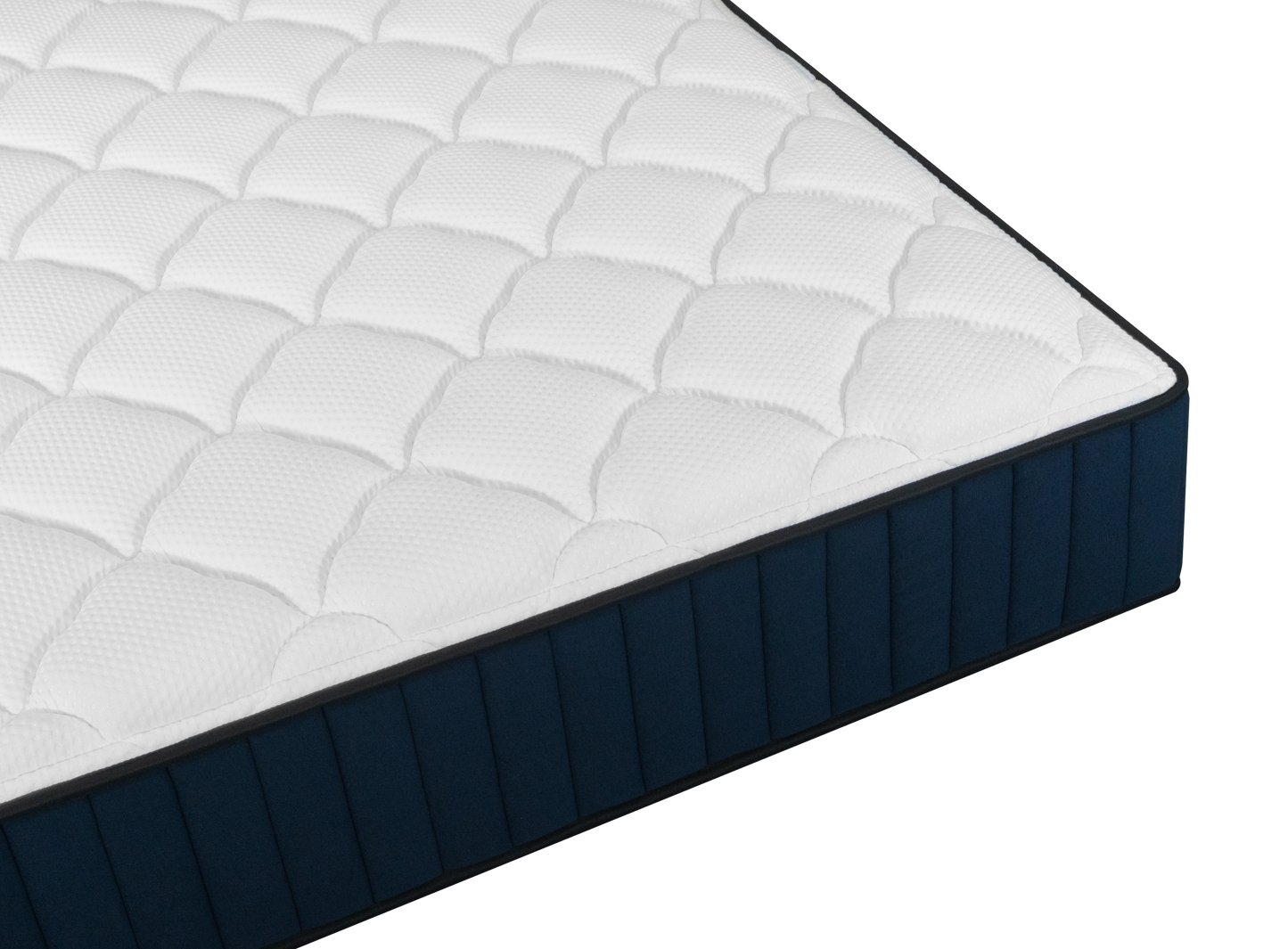 KING SIZE- Serenity 12" Medium Tight-Top Cooling Gel Memory Edge Support Pocket Spring Premium Hybrid Mattress