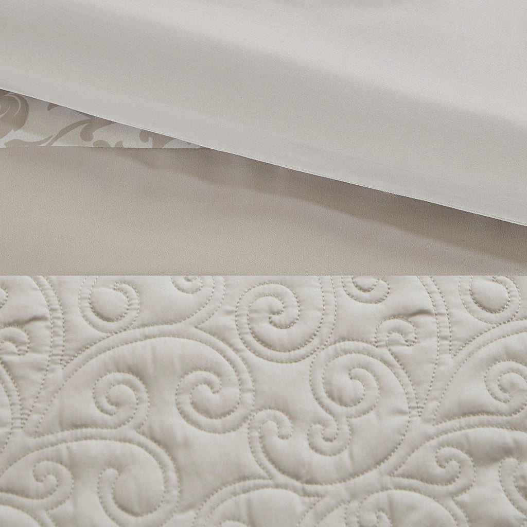 Embroidered 8 Piece  Comforter Set