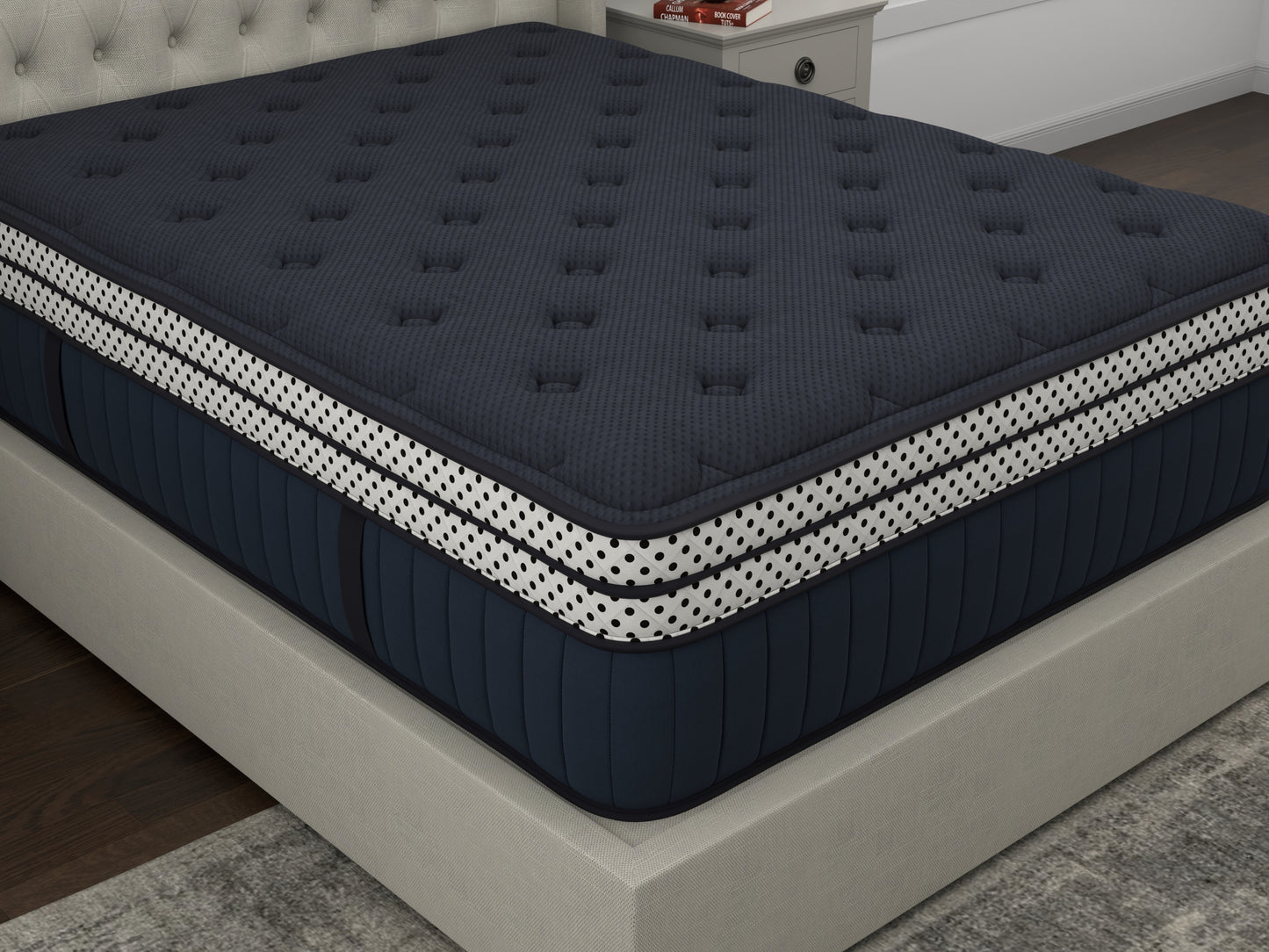 Wink Blue 17" Double Box Top Twin Mattress