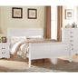 ACME Louis Philippe Twin Bed in White 23845T