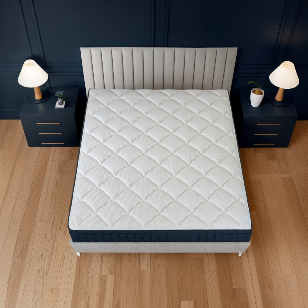 TWIN XL SIZE- Tranquility 12" Medium Pillow-Top Memory Foam Edge Support Pocket Spring Premium Hybrid Mattress