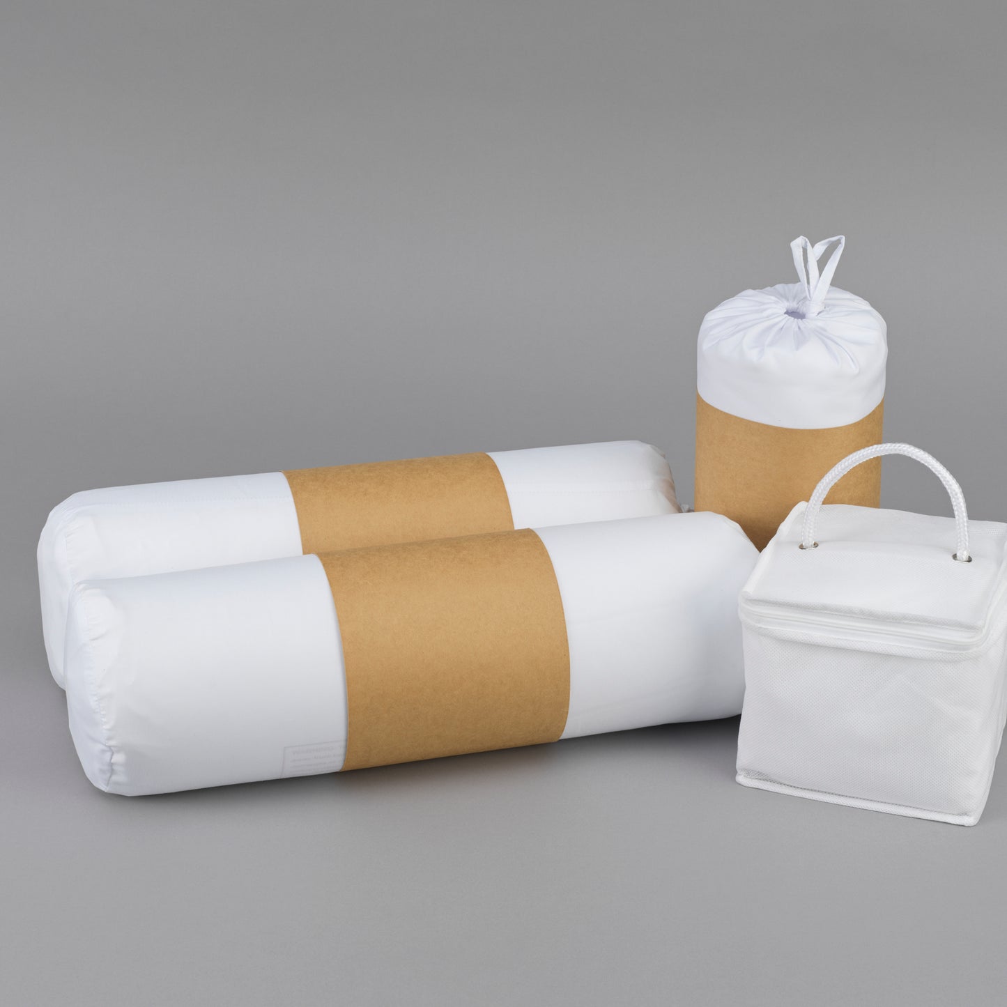 Cooling with HEIQ Bedding Bundle Twin Long: Memory Foam Pillow, Sheet Set, Mattress Protector