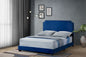 ACME Haemon Queen Bed - Blue Fabric 26760Q