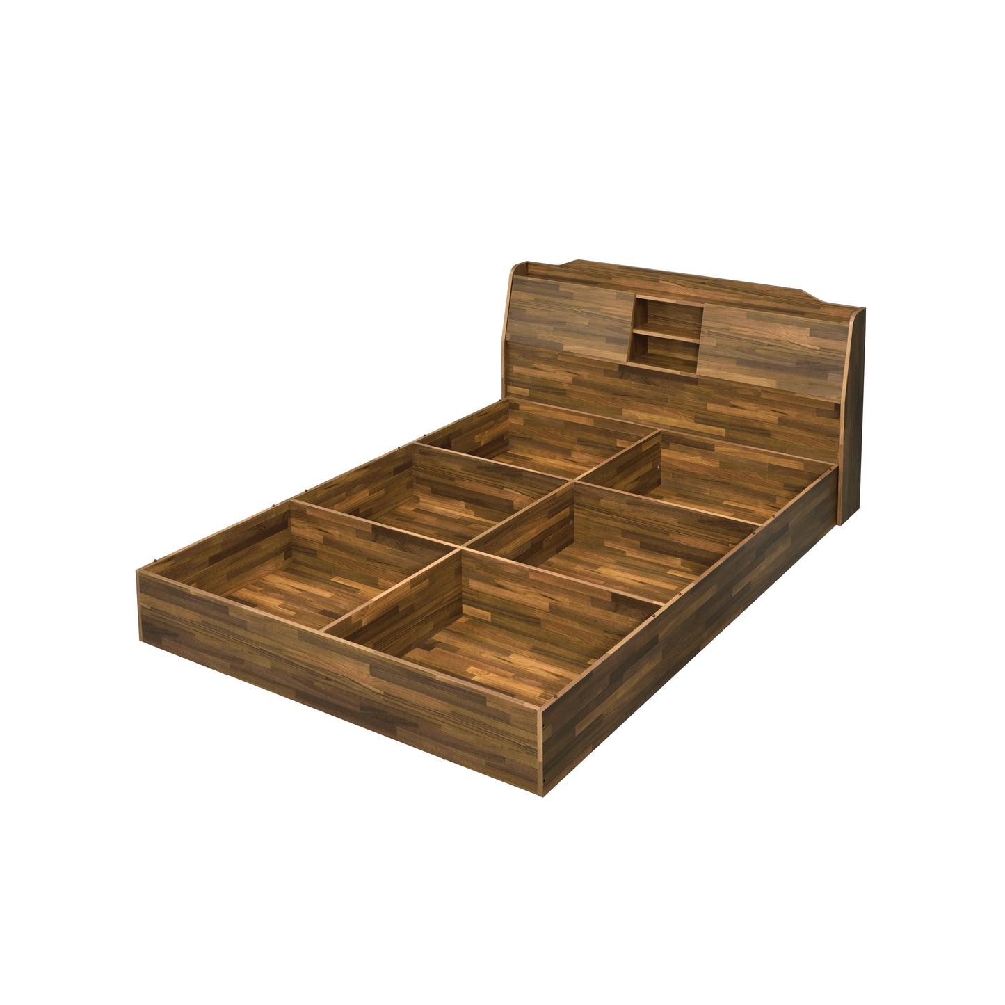 ACME Hestia Queen Bed in Walnut Finish BD00542Q