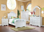 ACME Estrella Twin Bed in White 30240T