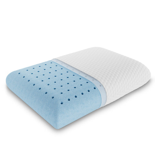 Foam pillow, sleeping pillow, soft and comfortable, removable, machine washable cover,1 pack,24 "x 16