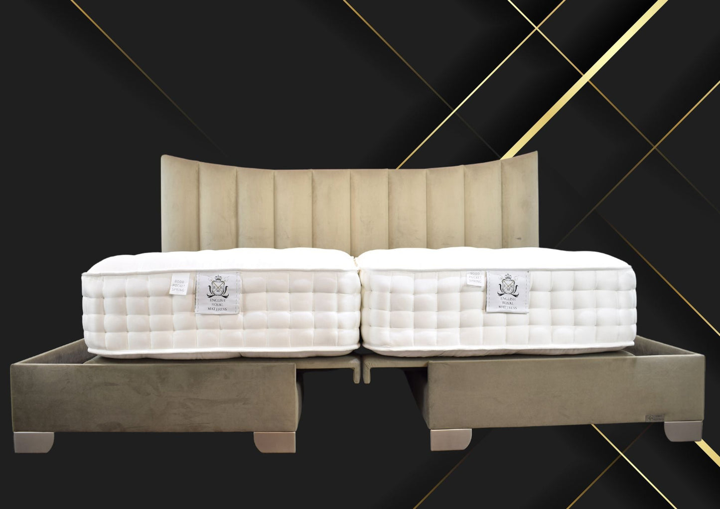 צוויי בעט (רסי)+ ענגליש קעניגלעך מאטראַץ 12500 פאקעטן