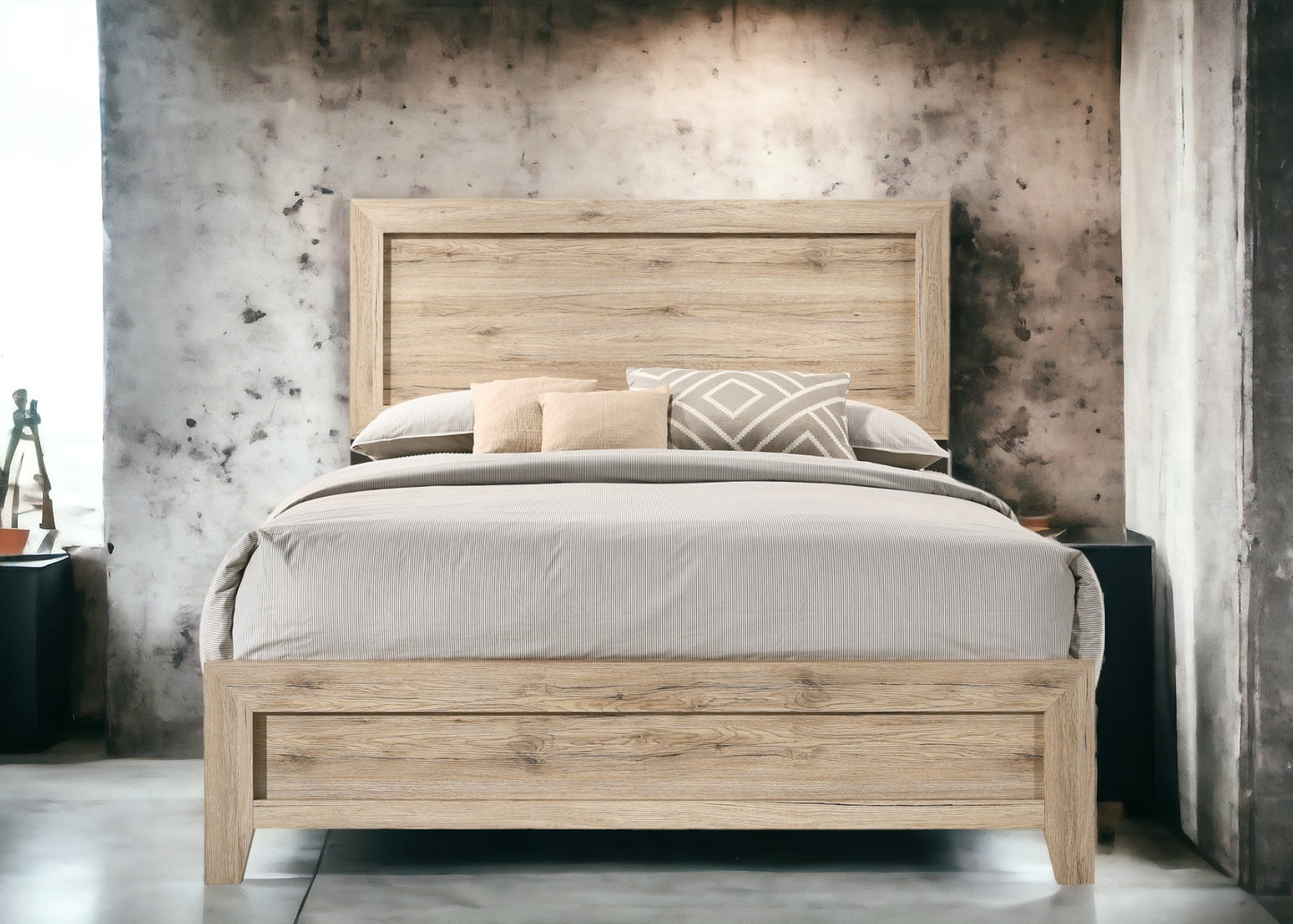 ACME Miquell Queen Bed, Natural 28040Q