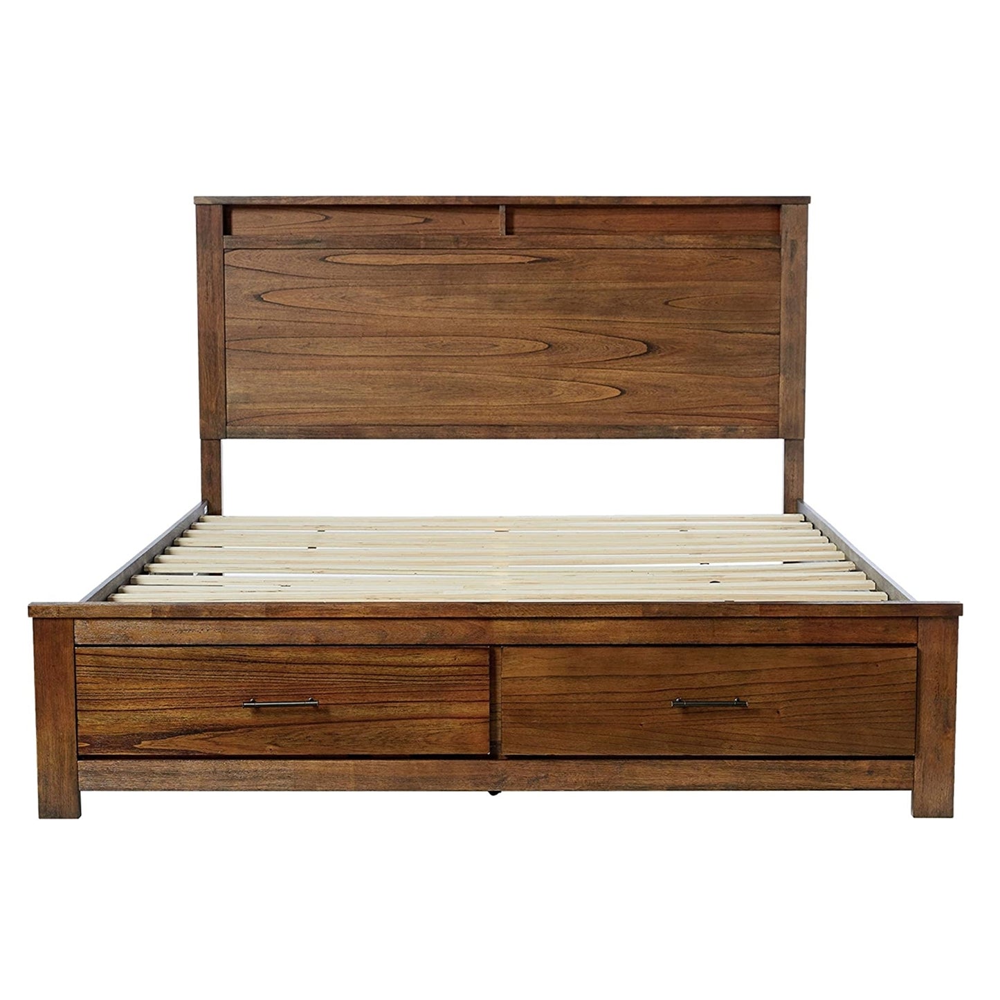 ACME Merrilee Eastern King Bed in Oak 21677EK