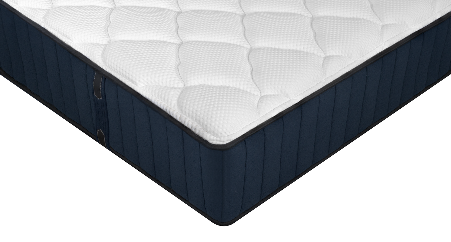 FULL SIZE- Serenity 12" Medium Tight-Top Cooling Gel Memory Edge Support Pocket Spring Premium Hybrid Mattress