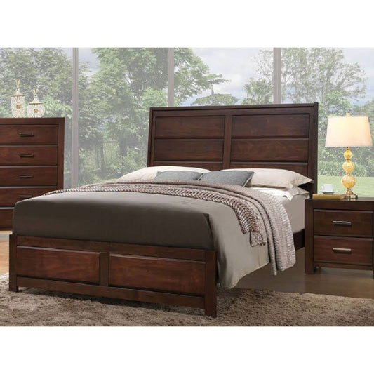 ACME Oberreit Eastern King Bed in Walnut 25787EK