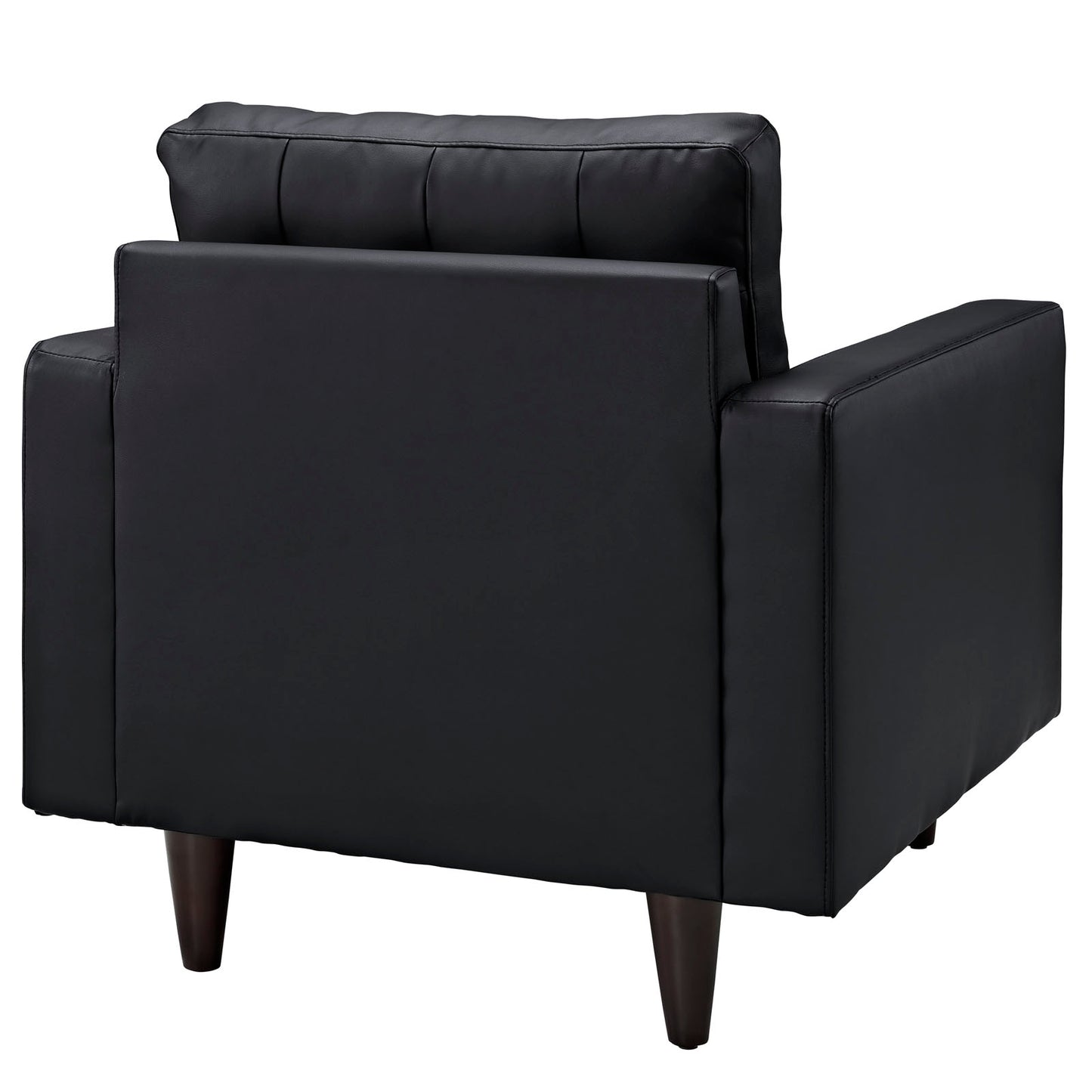 Fauteuil en cuir reconstitué Empress par Modway