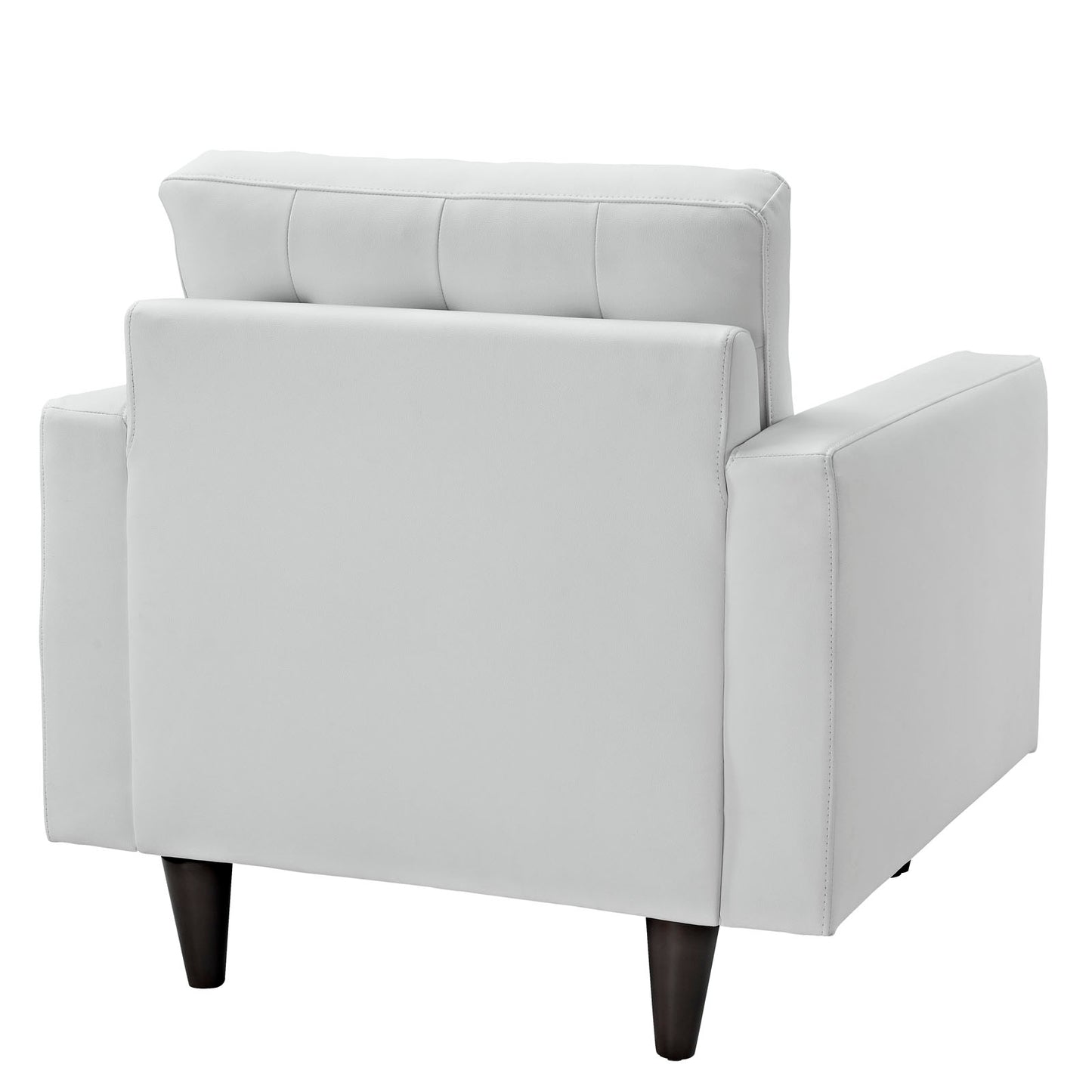 Fauteuil en cuir reconstitué Empress par Modway