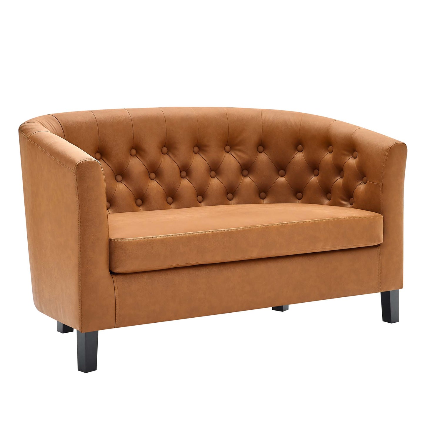 Prospect Upholstered Vinyl Loveseat