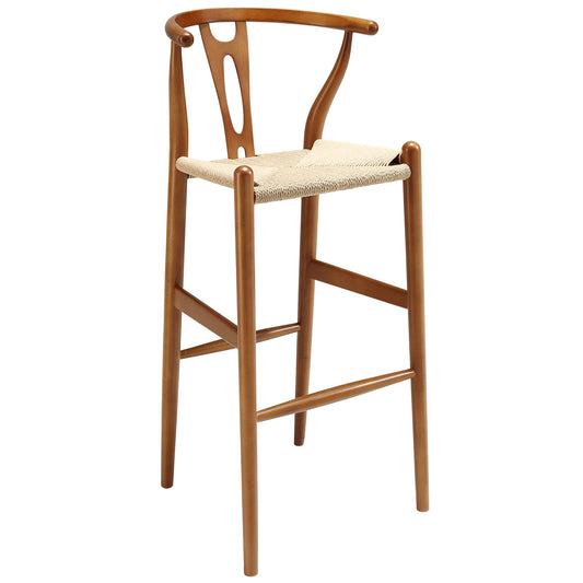 Amish Wood Bar Stool