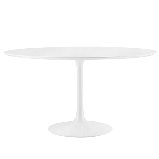 Mesa de comedor Lippa de 54" con tablero de madera redondo de Modway