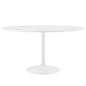 Mesa de comedor Lippa de 54" con tablero de madera redondo de Modway