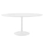 Mesa de comedor Lippa de 60" con tablero de madera redondo de Modway